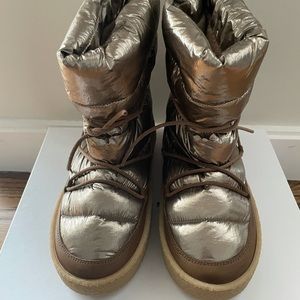 Isabel Marant Nylon Snow Boots Sz 37 Brand New